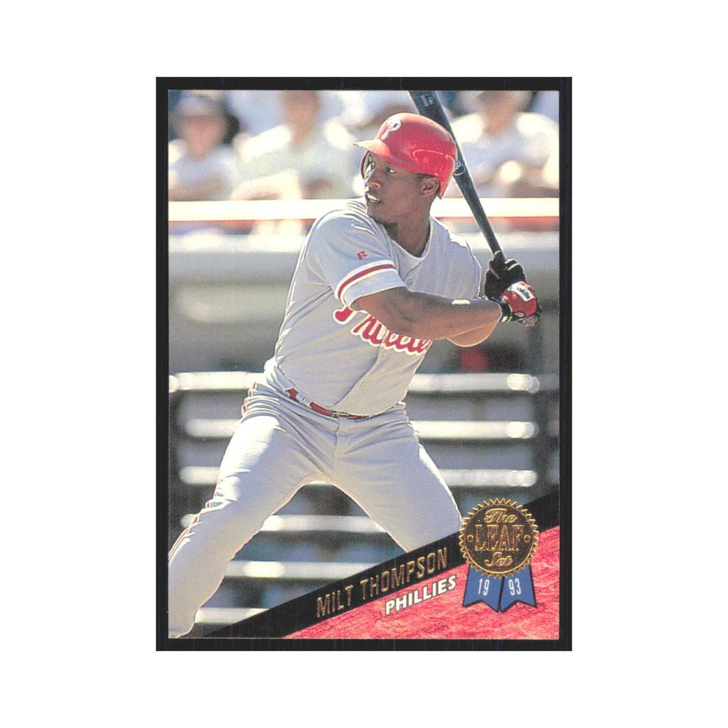 1993 Leaf Milt Thompson Phillies #417