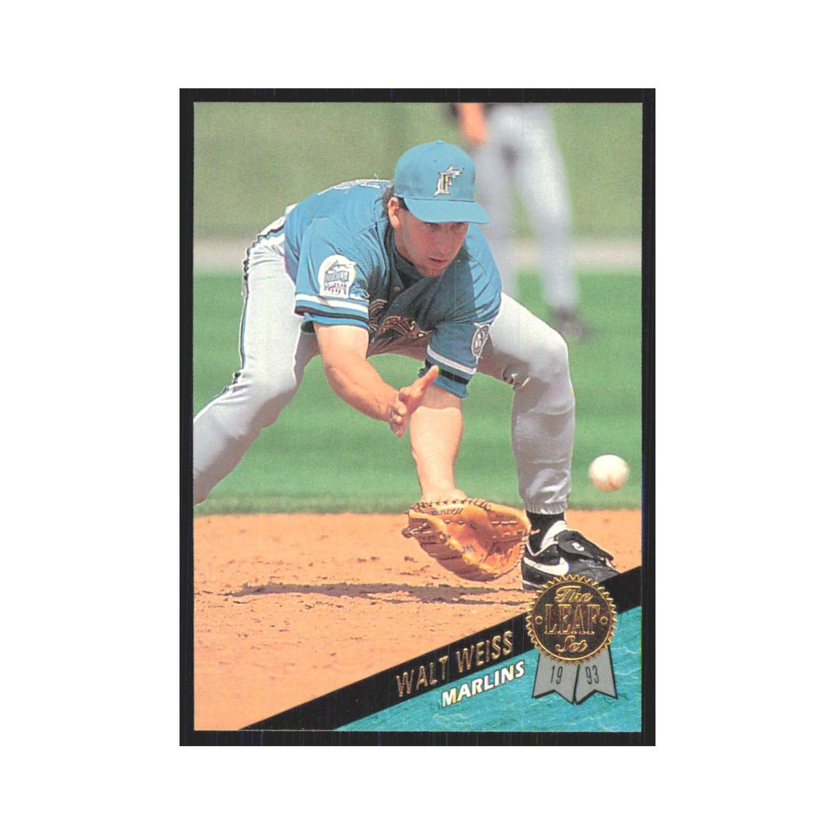 1993 Leaf Walt Weiss Florida Marlins #416