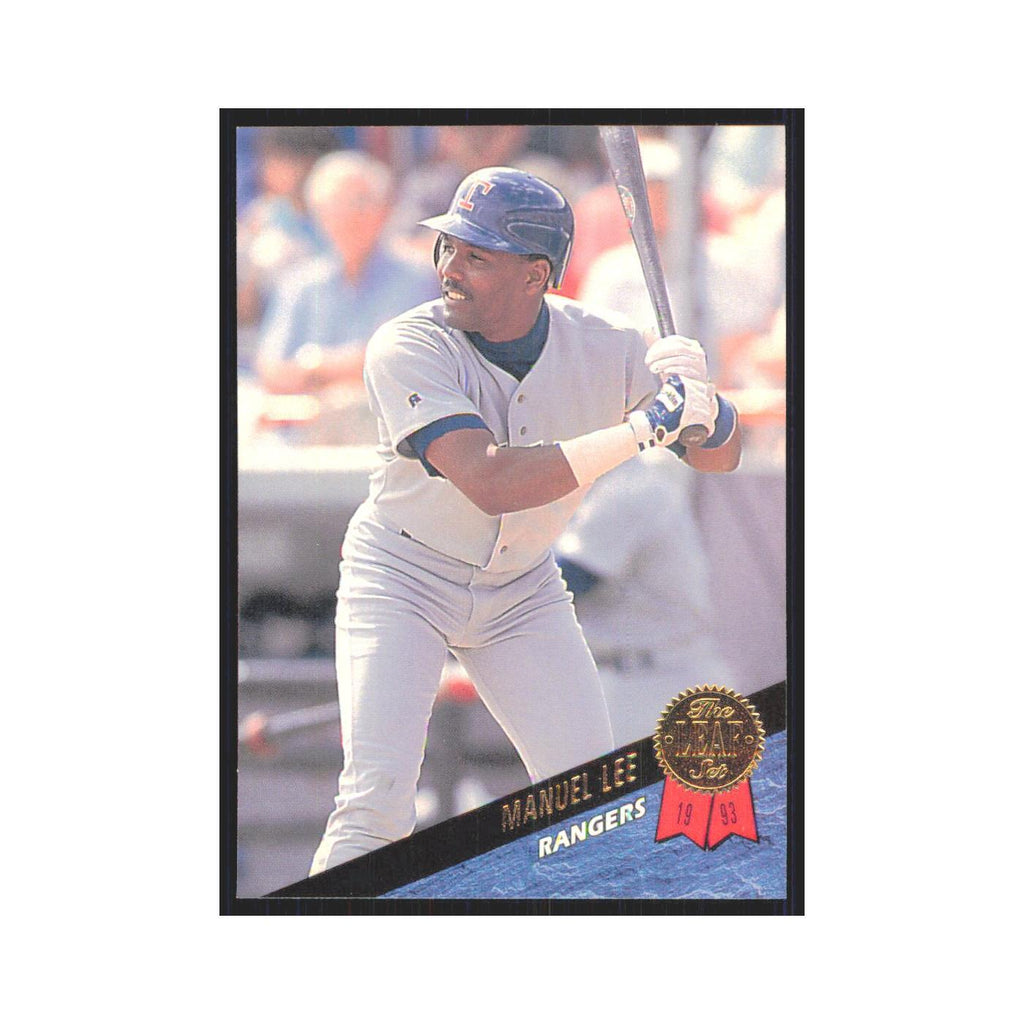 1993 Leaf Manuel Lee Rangers #381