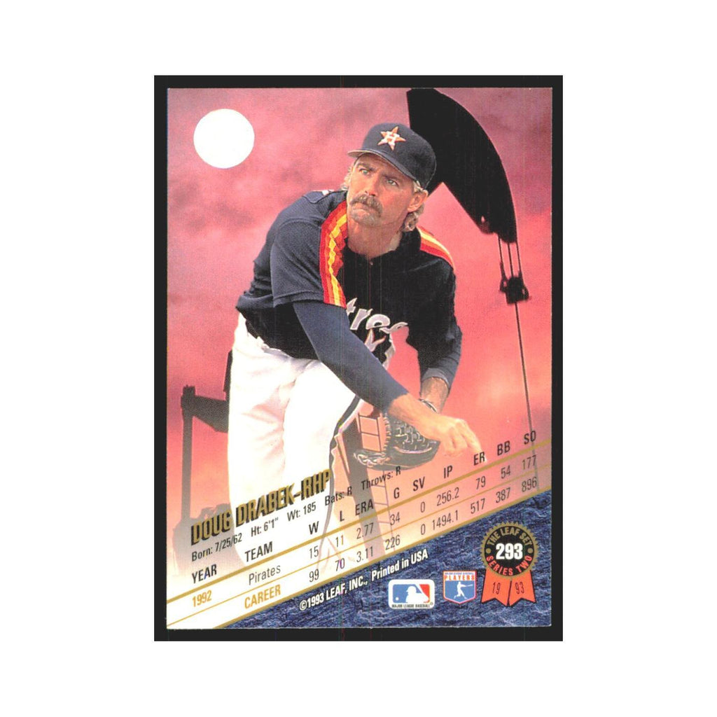 1993 Leaf Doug Drabek Astros #293