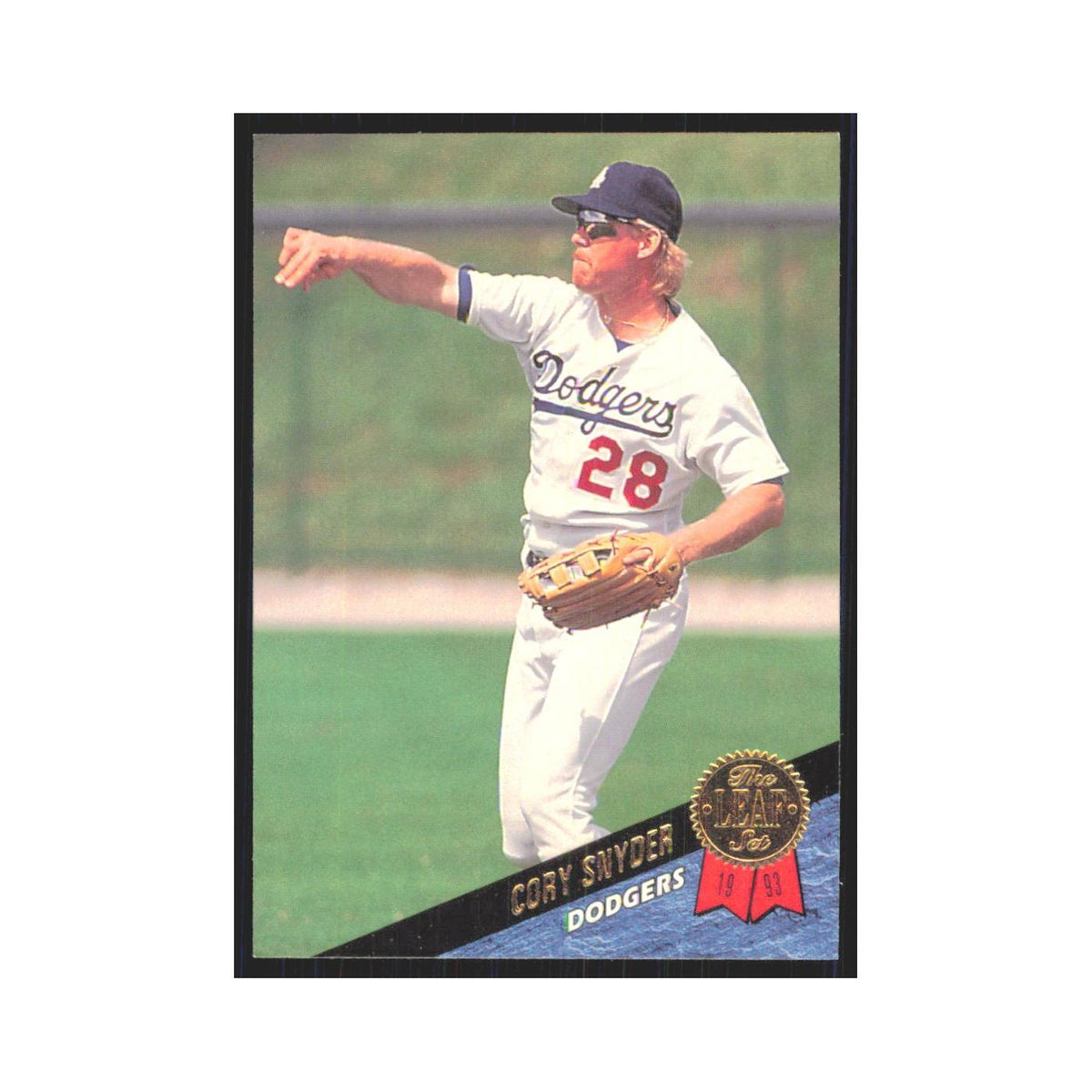 1993 Leaf Cory Snyder Dodgers #436