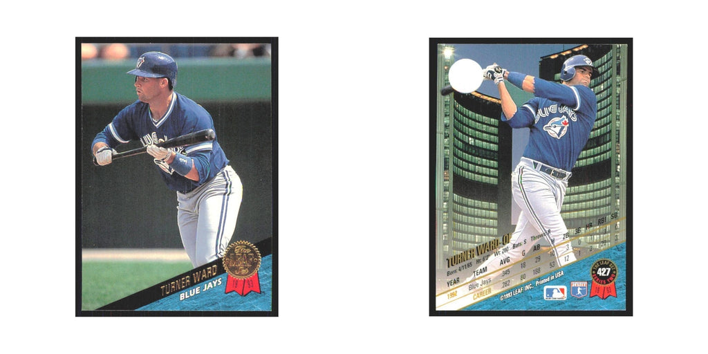 1993 Leaf Turner Ward Blue Jays #427