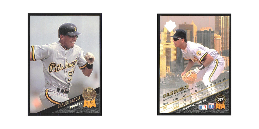 1993 Leaf Carlos Garcia Pirates #277