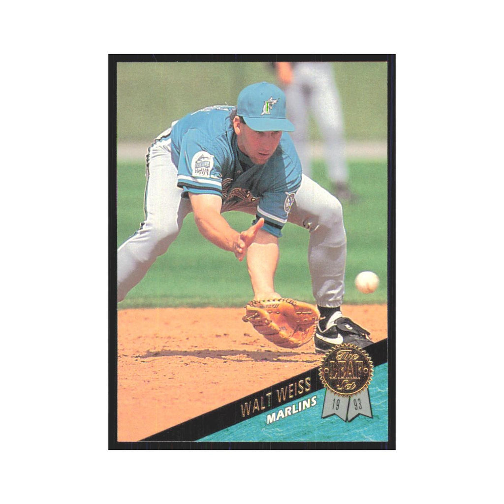 1993 Leaf Walt Weiss Florida Marlins #416