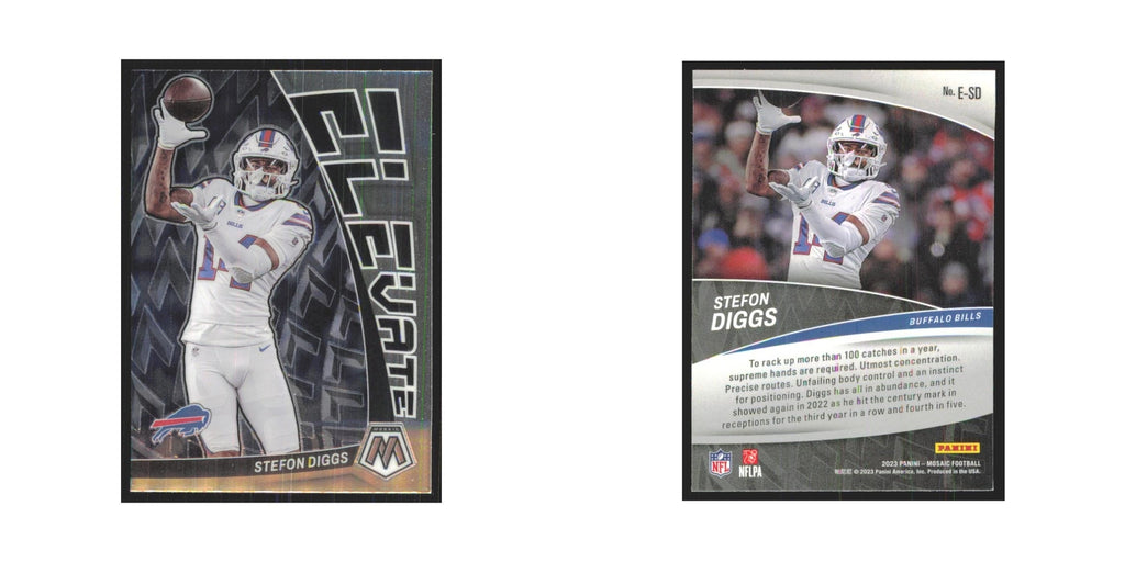 2023 Mosaic Stefon Diggs Bills #E-SD