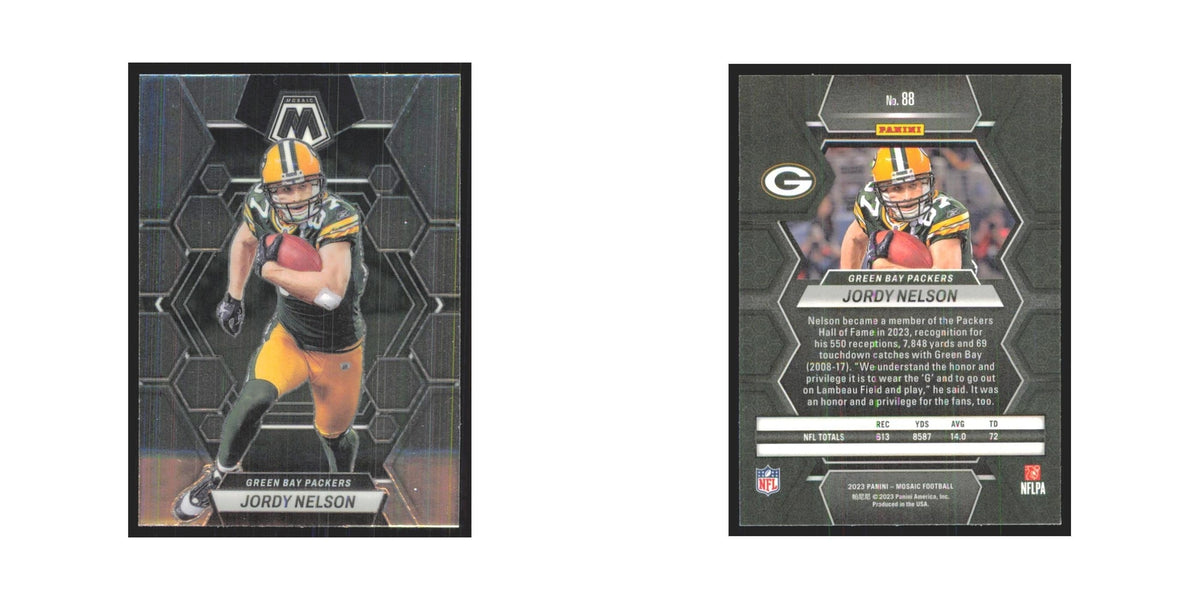 2023 Mosaic Jordy Nelson Packers #88
