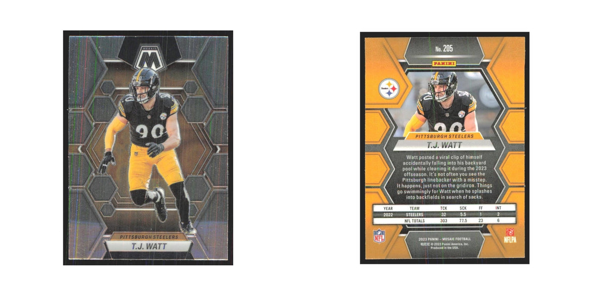 2023 Mosaic T.J. Watt Steelers #205