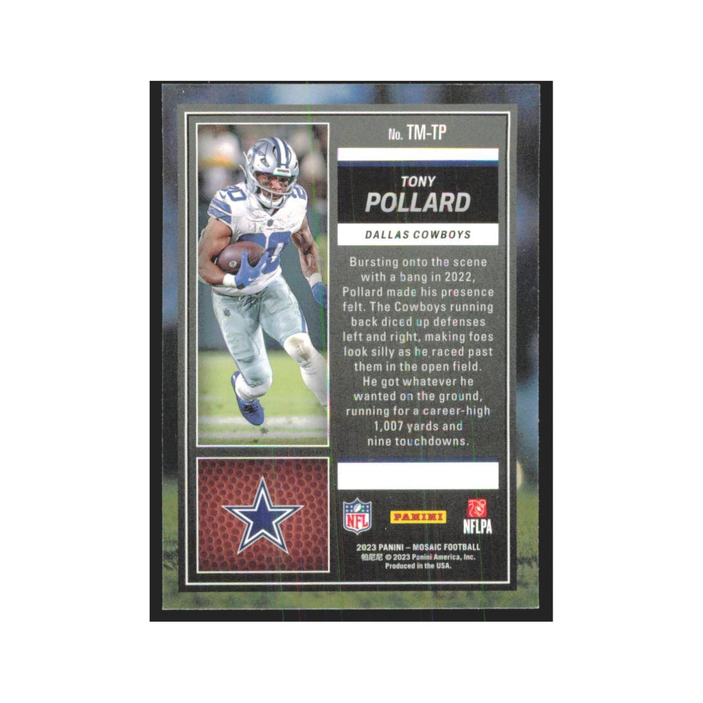 2023 Mosaic Tony Pollard Cowboys #TM-TP