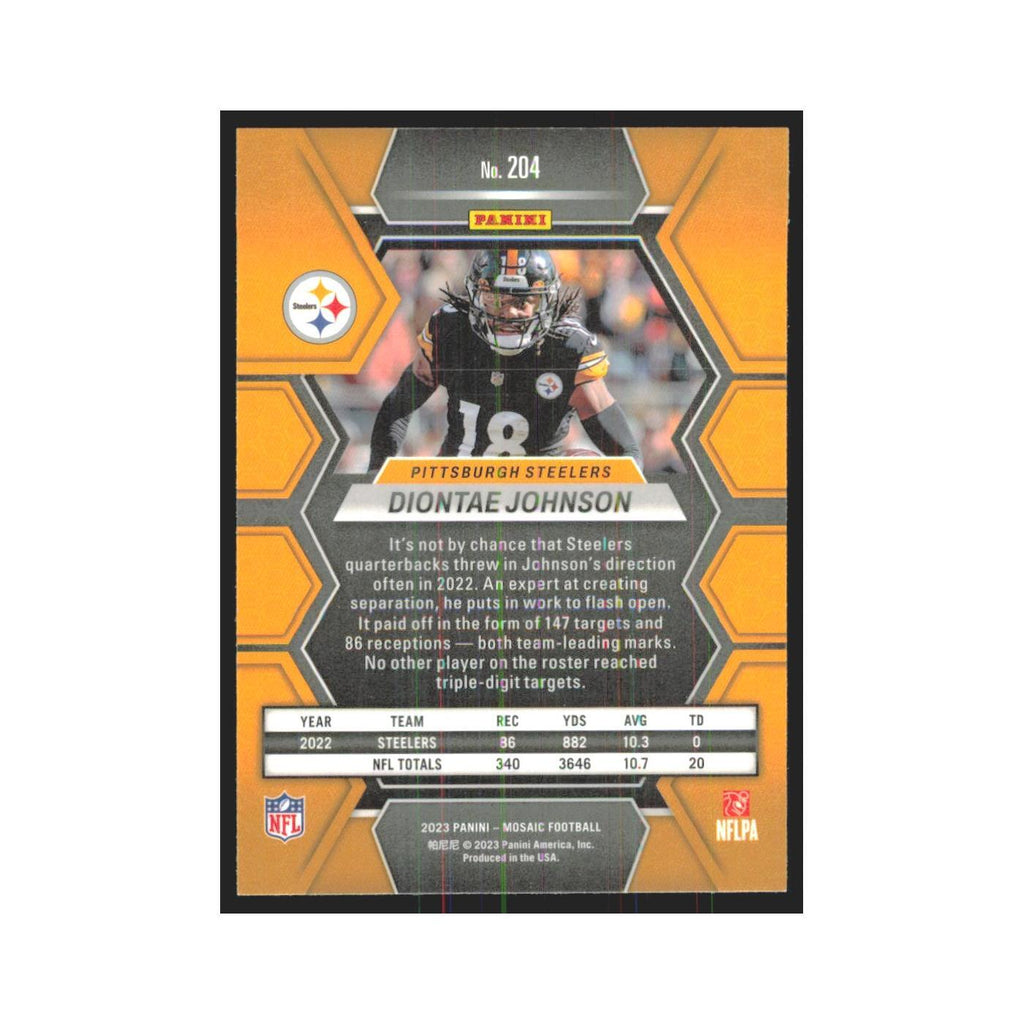 2023 Mosaic Diontae Johnson Steelers #204