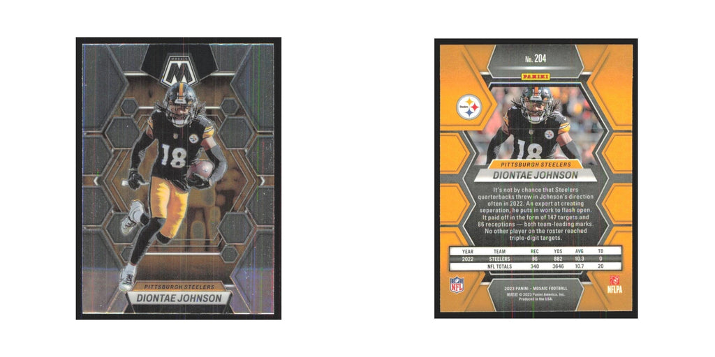 2023 Mosaic Diontae Johnson Steelers #204