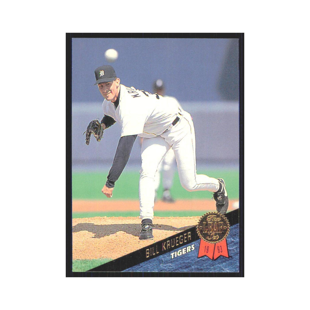 1993 Leaf Bill Krueger Tigers #348