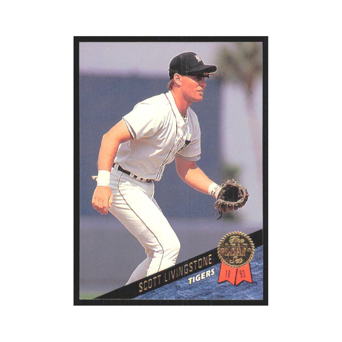 1993 Leaf Scott Livingstone Tigers #375
