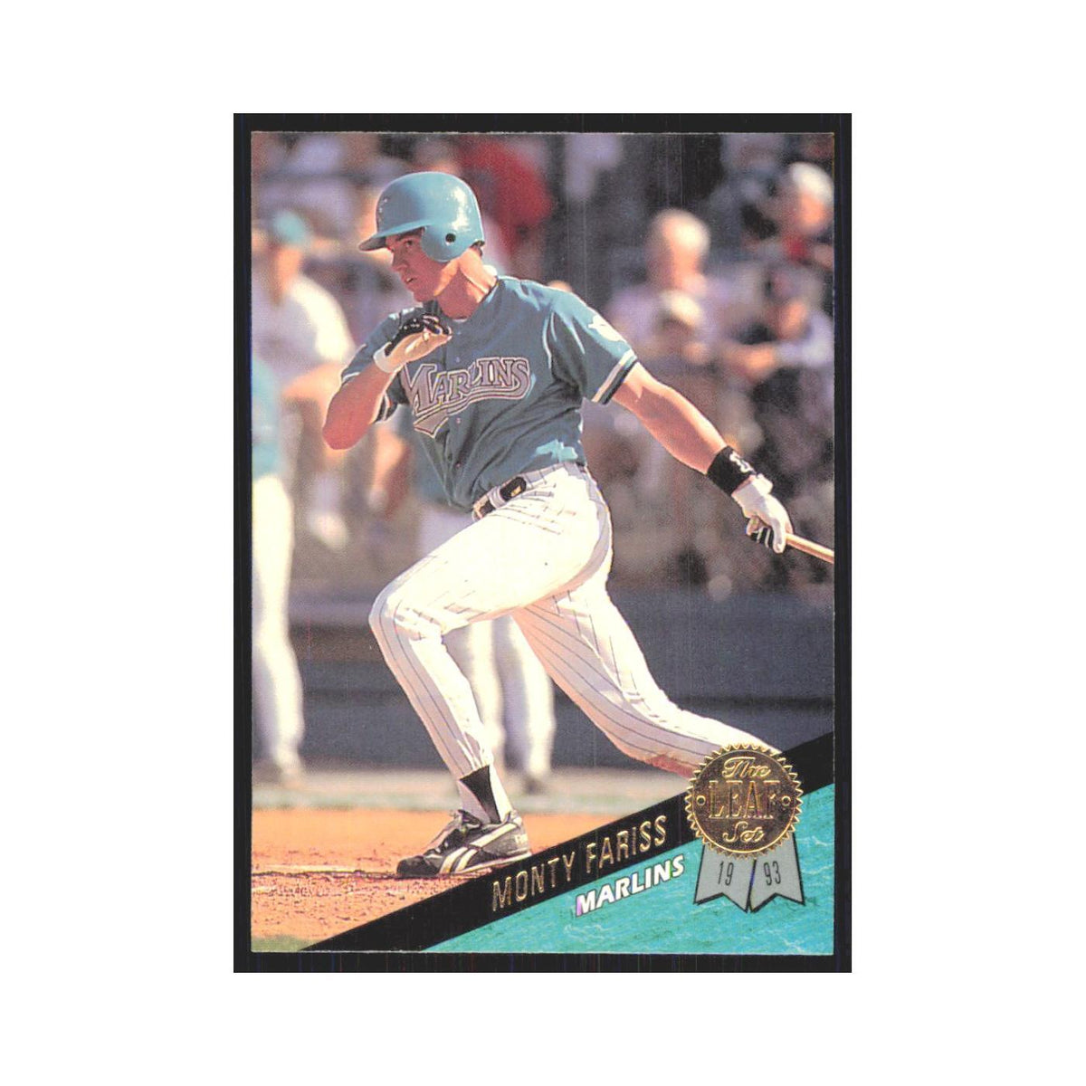 1993 Leaf Monty Fariss Florida Marlins #320
