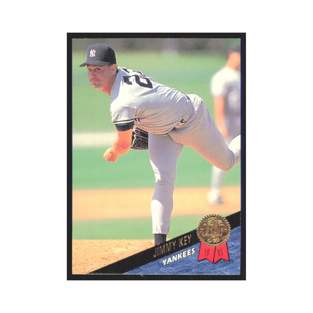 1993 Leaf Jimmy Key Yankees #317