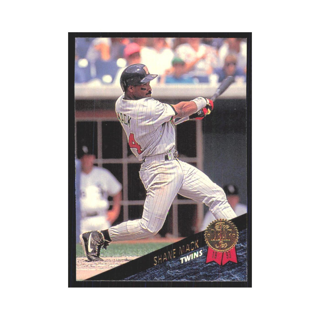 1993 Leaf Shane Mack Twins #315