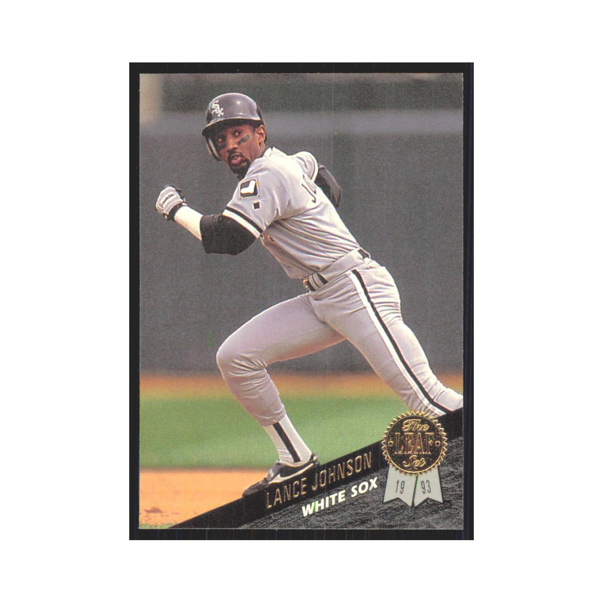 1993 Leaf Lance Johnson White Sox #373