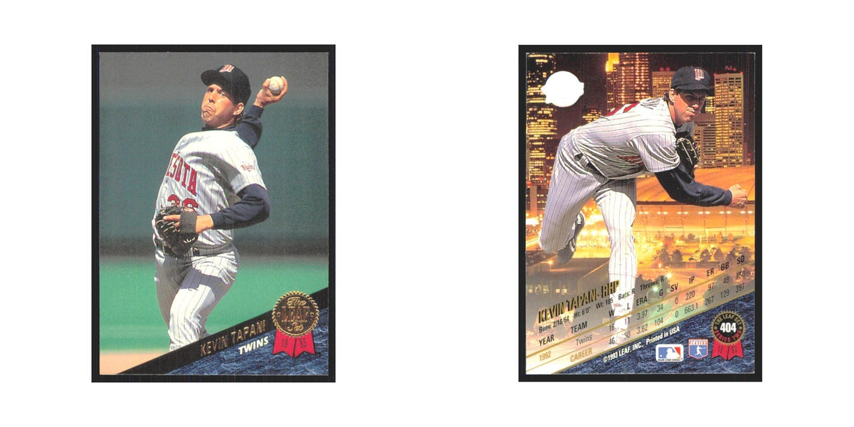 1993 Leaf Kevin Tapani Twins #404