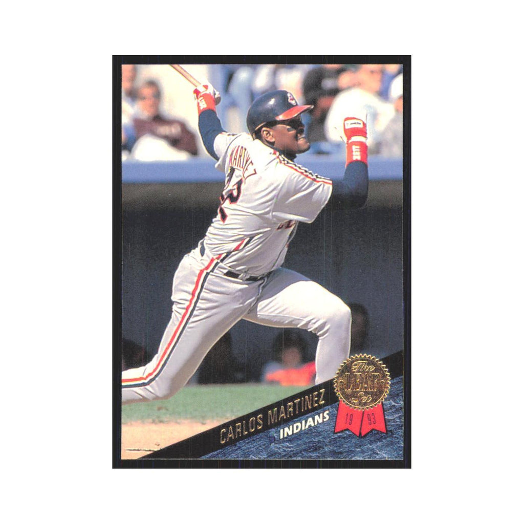 1993 Leaf Carlos Martinez Indians #347