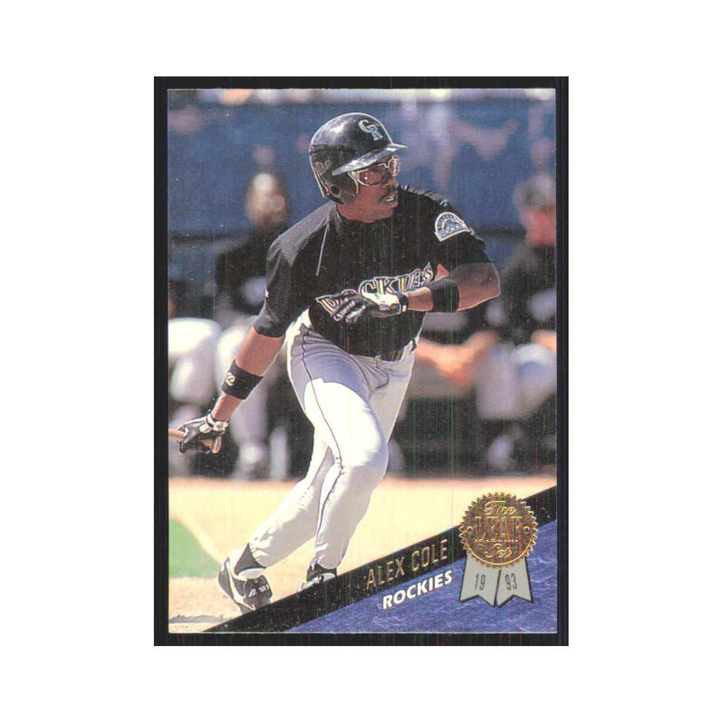 1993 Leaf Alex Cole Colorado Rockies/Florida Marlins #312