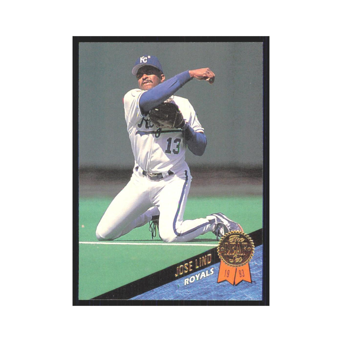 1993 Leaf Jose Lind Royals #402