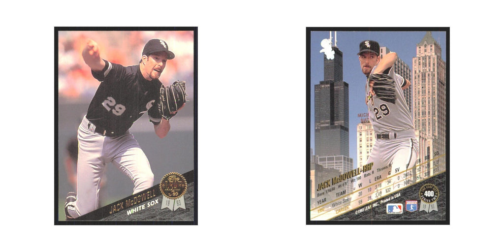 1993 Leaf Jack McDowell White Sox #400