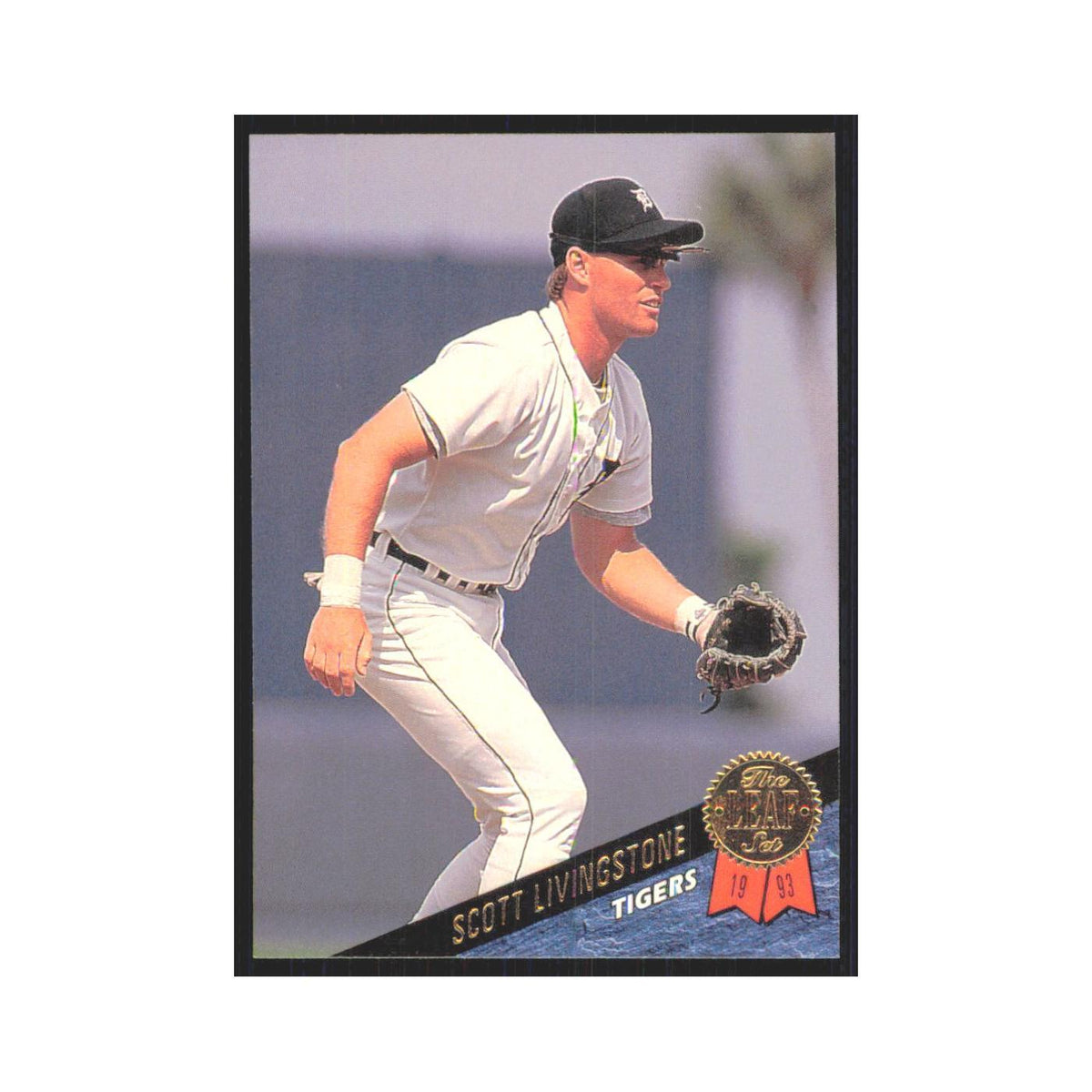1993 Leaf Scott Livingstone Tigers #375