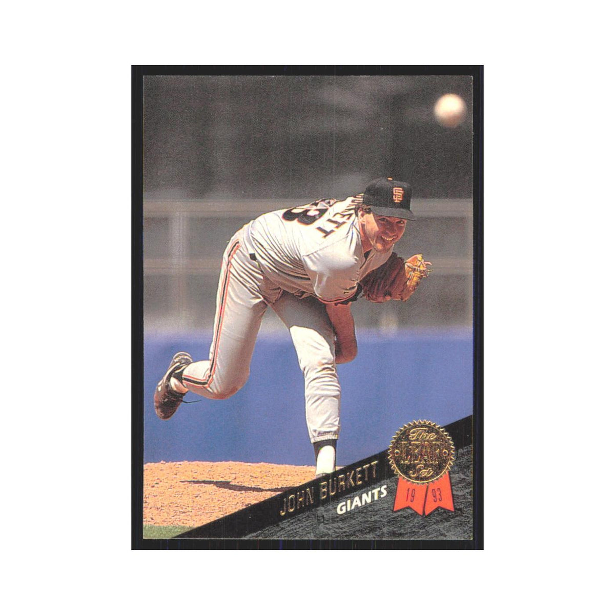 1993 Leaf John Burkett Giants #342