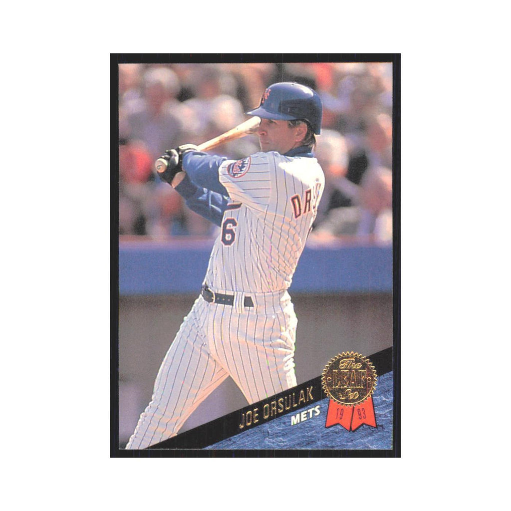 1993 Leaf Joe Orsulak Mets #337
