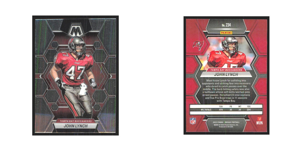 2023 Mosaic John Lynch Buccaneers #234