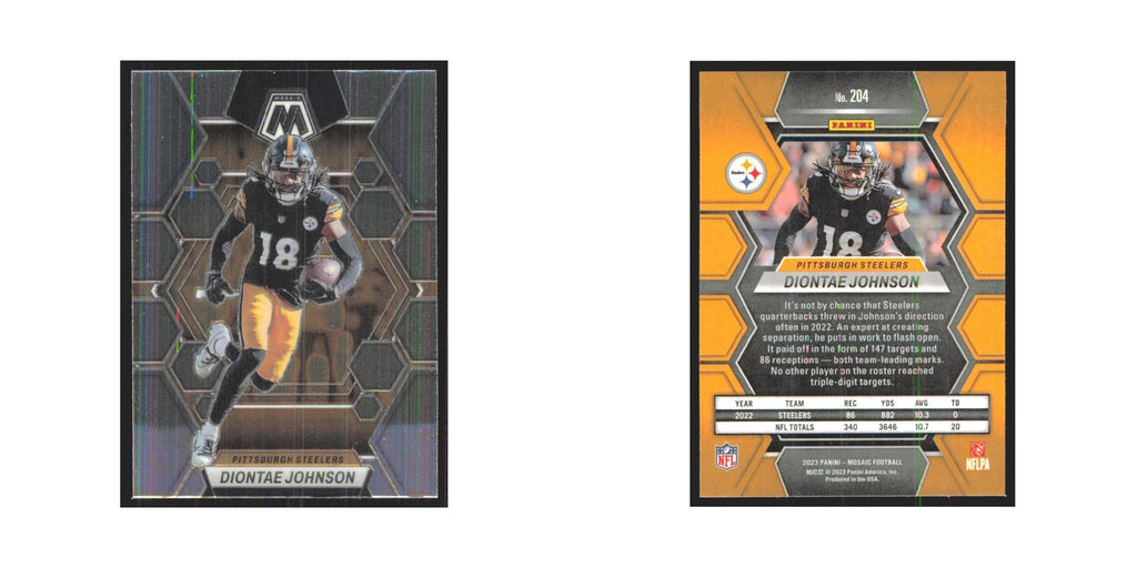 2023 Mosaic Diontae Johnson Steelers #204