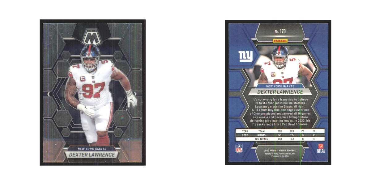 2023 Mosaic Dexter Lawrence Giants #178