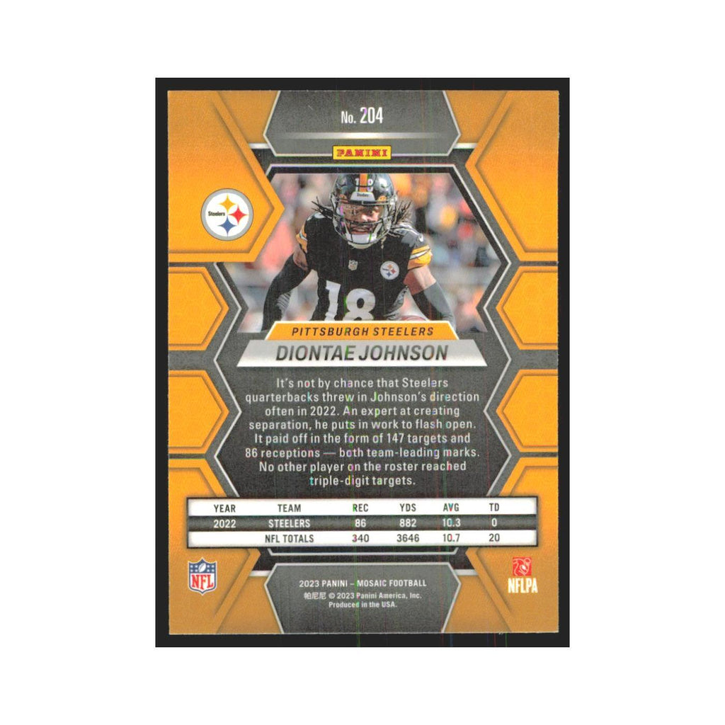 2023 Mosaic Diontae Johnson Steelers #204