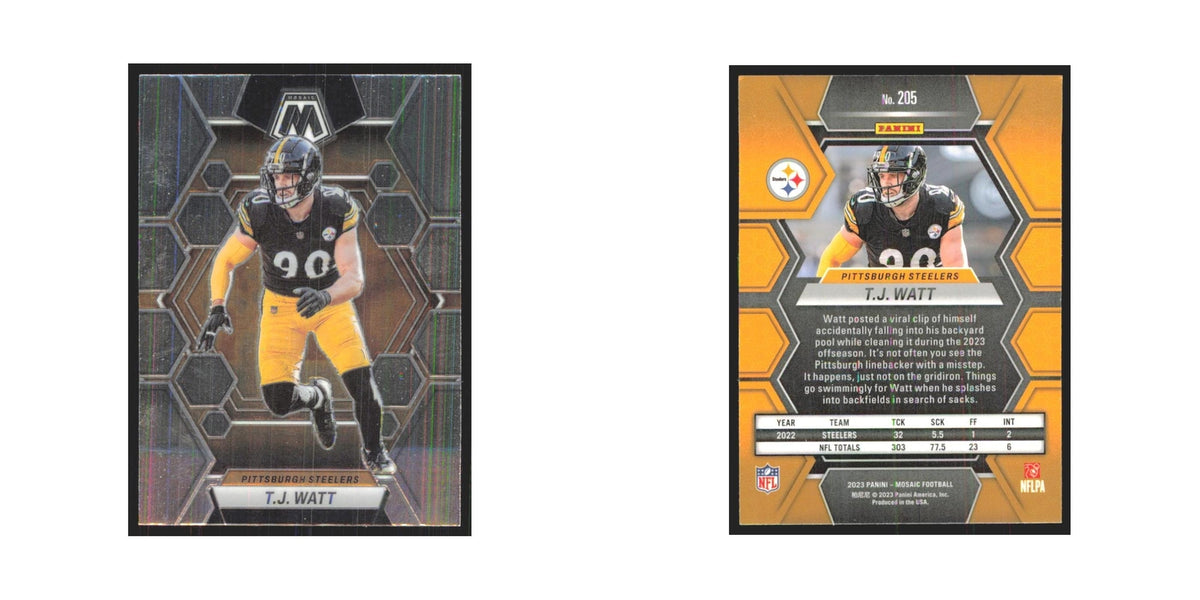 2023 Mosaic T.J. Watt Steelers #205