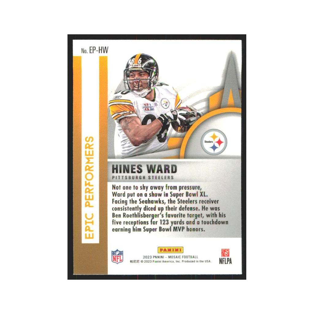 2023 Mosaic Hines Ward Steelers #EP-HW