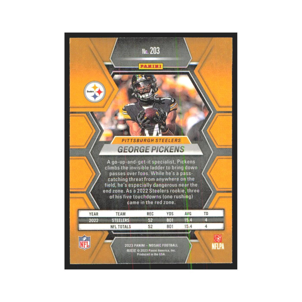 2023 Mosaic George Pickens Steelers #203
