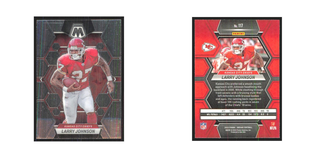 2023 Mosaic Larry Johnson Chiefs #117