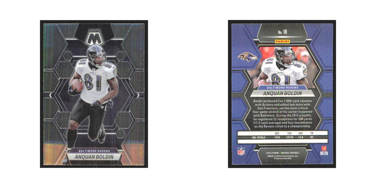 2023 Mosaic Anquan Boldin Ravens #18