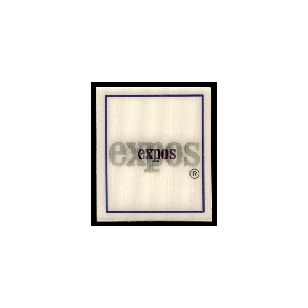 Montreal Expos 1988 Sportflics Mini Team Logo Trivia #129 Baseball Card NM