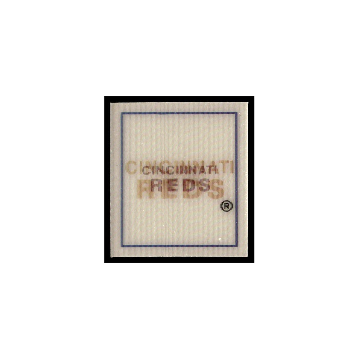 Cincinnati Reds 1988 Sportflics Mini Team Logo Trivia #67 Baseball Card NM