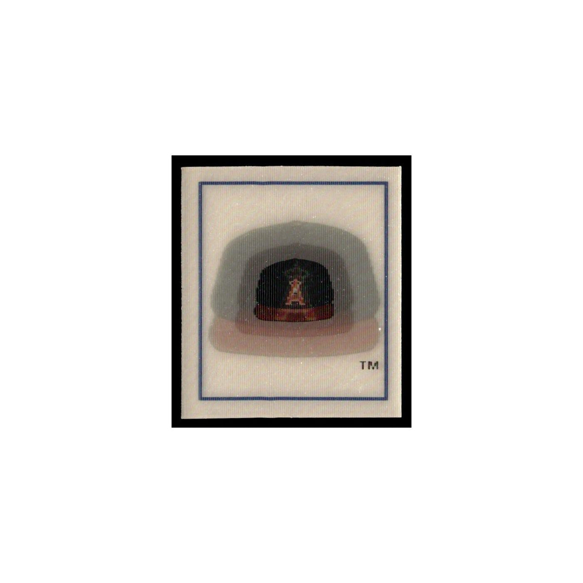 California Angels 1988 Sportflics Mini Team Logo Trivia #32 Baseball Card NM
