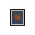 New York Mets 1988 Sportflics Mini Team Logo Trivia #86 Baseball Card NM