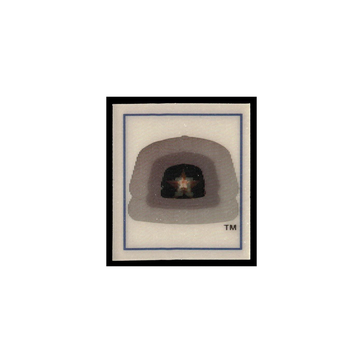 Houston Astros 1988 Sportflics Mini Team Logo Trivia #72 Baseball Card NM