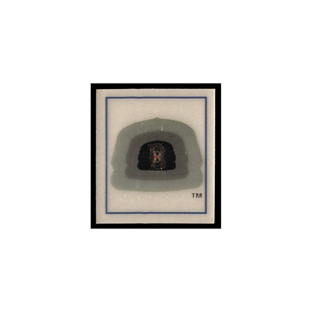 Boston Red Sox 1988 Sportflics Mini Team Logo Trivia #35 Baseball Card NM