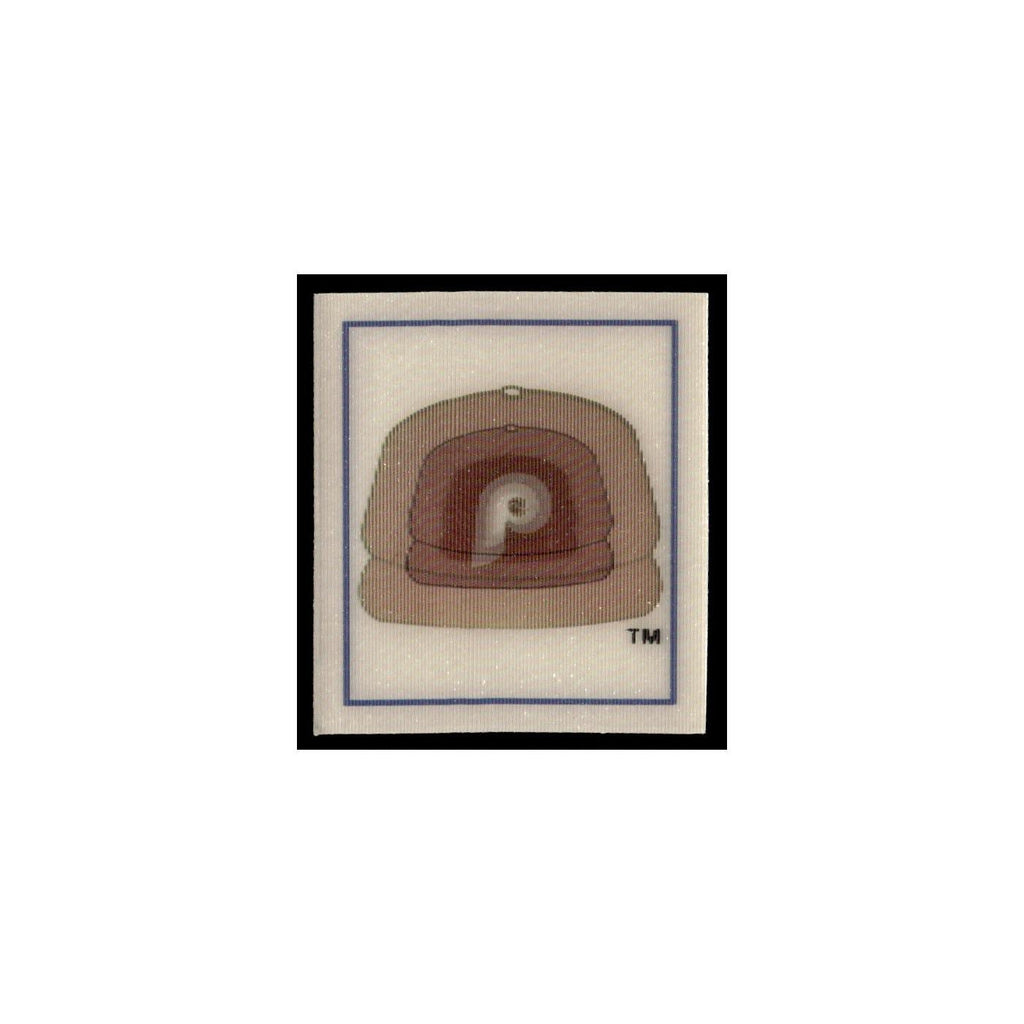 Philadelphia Phillies 1988 Sportflics Mini Team Logo Trivia #69 Baseball Card NM