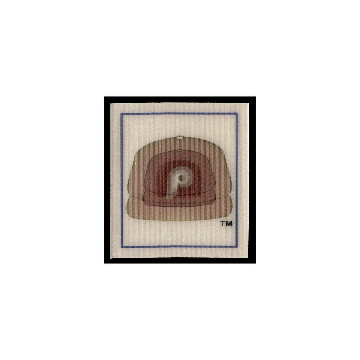 Philadelphia Phillies 1988 Sportflics Mini Team Logo Trivia #69 Baseball Card NM