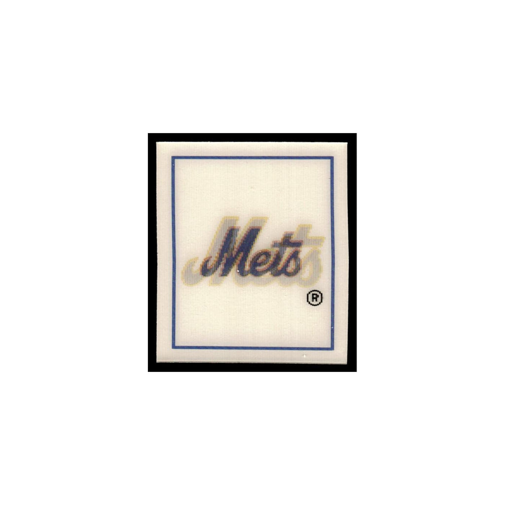 New York Mets 1988 Sportflics Mini Team Logo Trivia #89 Baseball Card NM