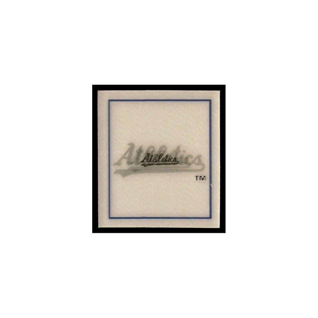 Oakland Athletics 1988 Sportflics Mini Team Logo Trivia #53 Baseball Card NM