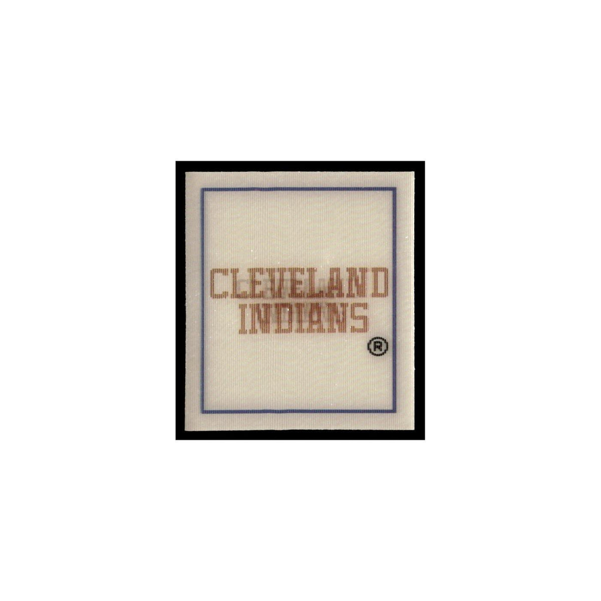 Cleveland Indians 1988 Sportflics Mini Team Logo Trivia #70 Baseball Card NM