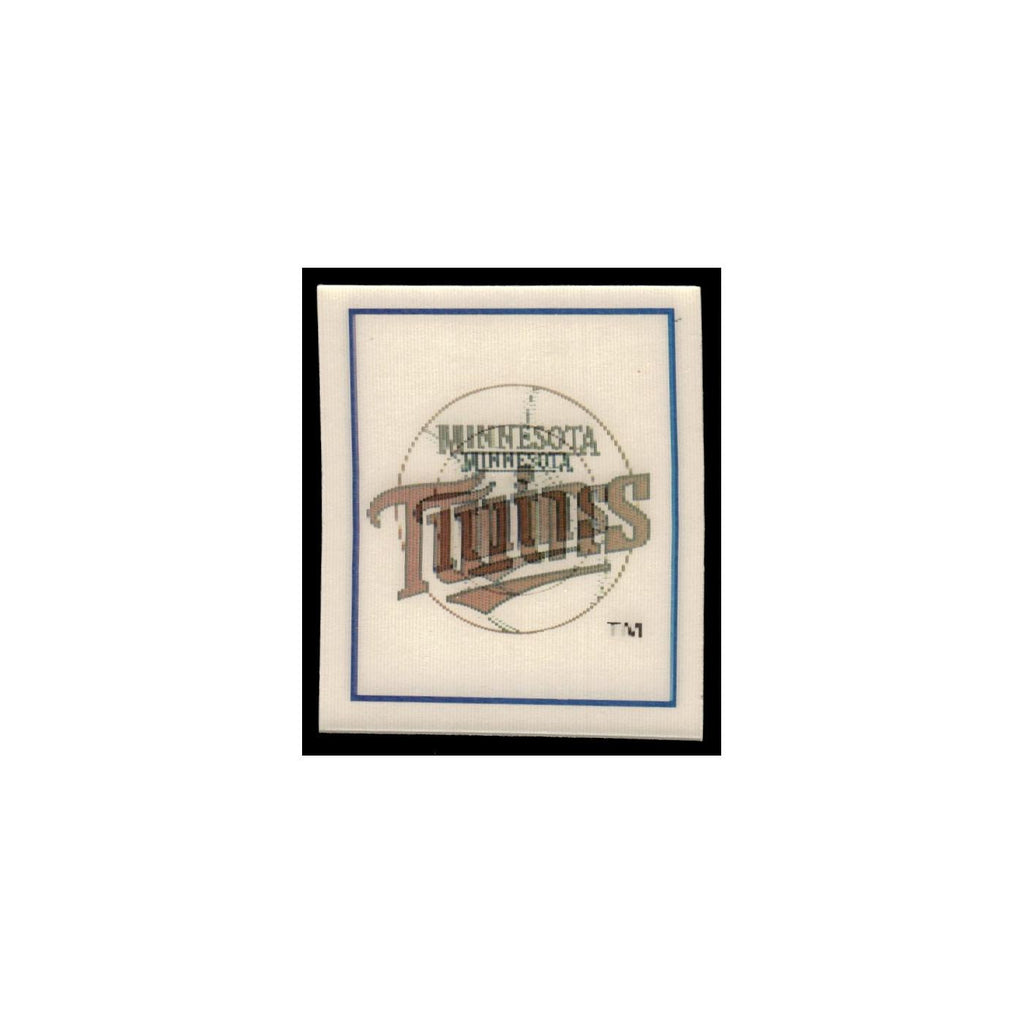 Minnesota Twins 1988 Sportflics Mini Team Logo Trivia #115 Baseball Card NM