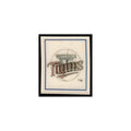 Minnesota Twins 1988 Sportflics Mini Team Logo Trivia #115 Baseball Card NM